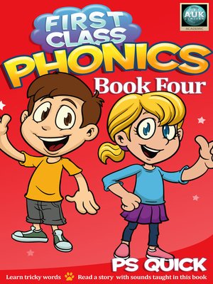 cover image of First Class Phonics, Book 4
